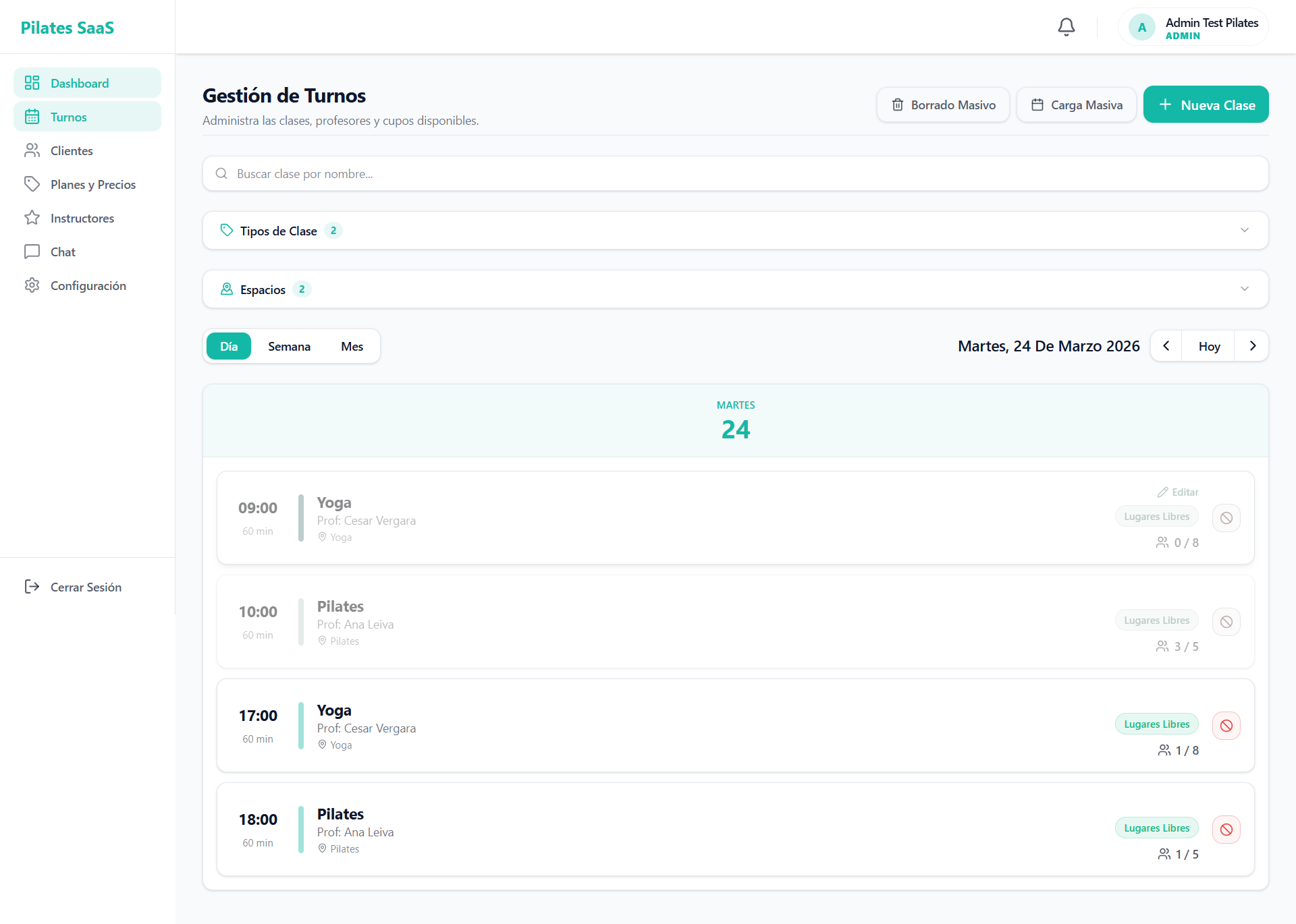 Tu estudio lleno, sin mover un dedo.